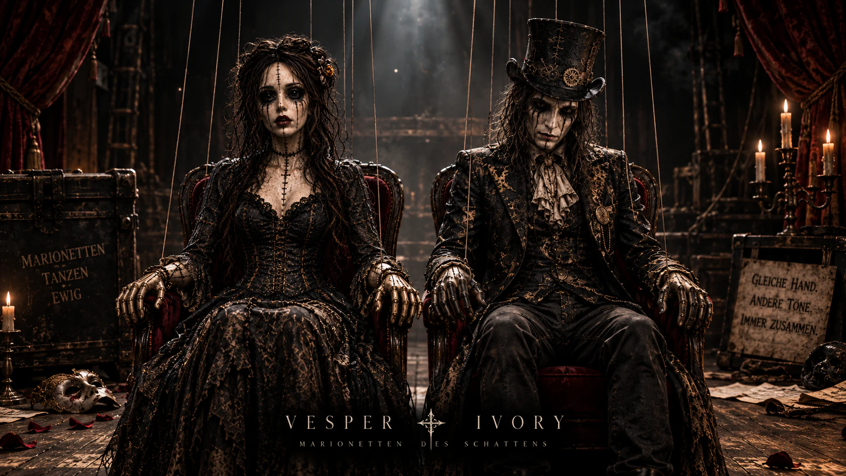 Vesper + Ivory – Marionetten des Schattens